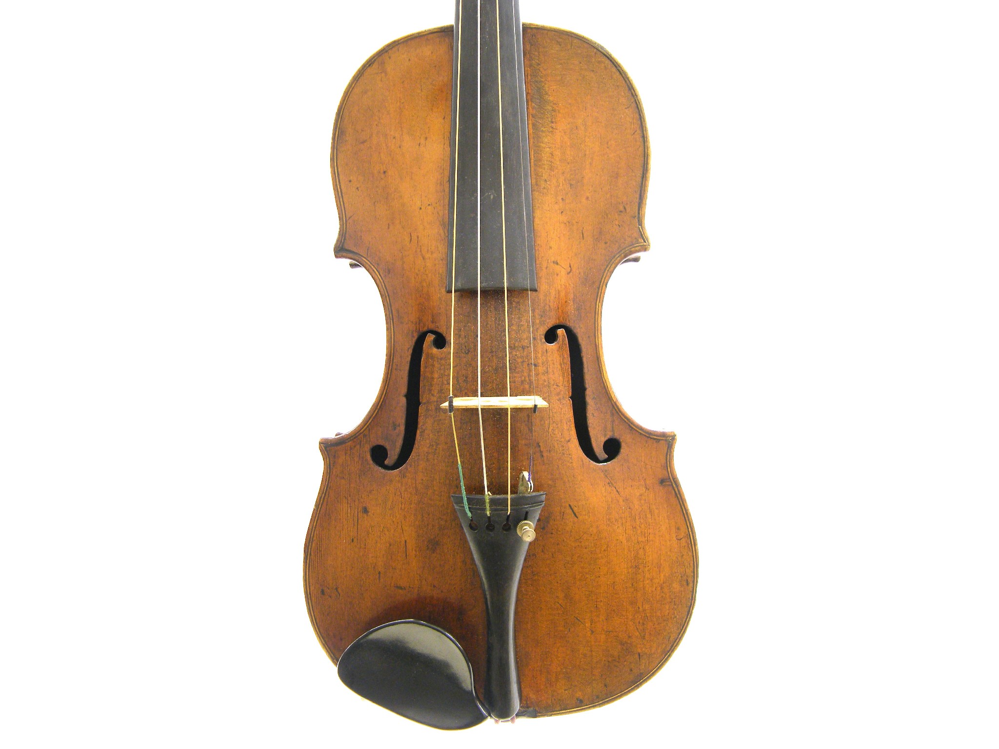 Appraisal: th century violin probably by Sebastian Klotz inscribed in pencil