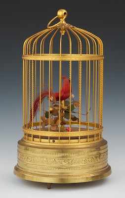 Appraisal: A Singing Bird in a Cage Automaton The mechanical singing