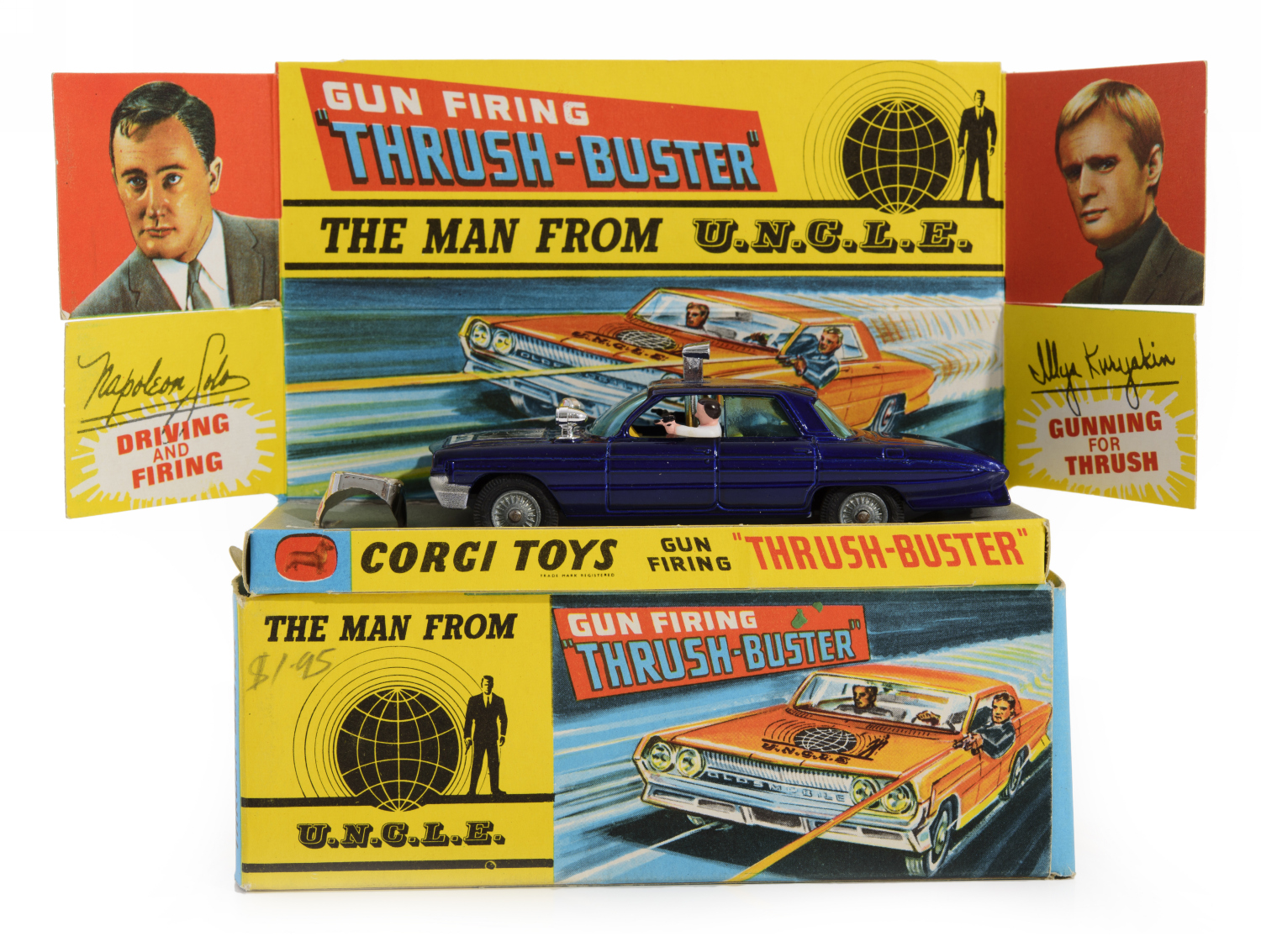 Appraisal: CORGI ''MAN FROM UNCLE'' GUN FIRING THRUSH-BUSTER IN ORIGINAL BOX