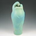 Appraisal: Van Briggle Lorelei vase in Ming Turquoise with semi-nude grace