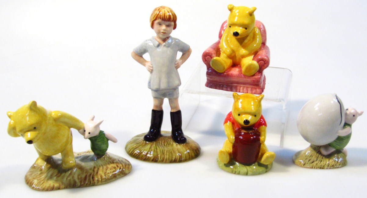 Appraisal: A collection of Royal Doulton Winnie The Pooh figures to