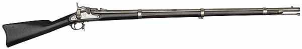 Appraisal: Model Rifled-Musket with Miller Conversion Sy rimfire cal round barrel