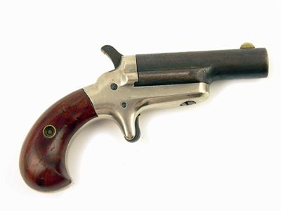 Appraisal: A Colt rim fire Deringer type pistol calibre in cm