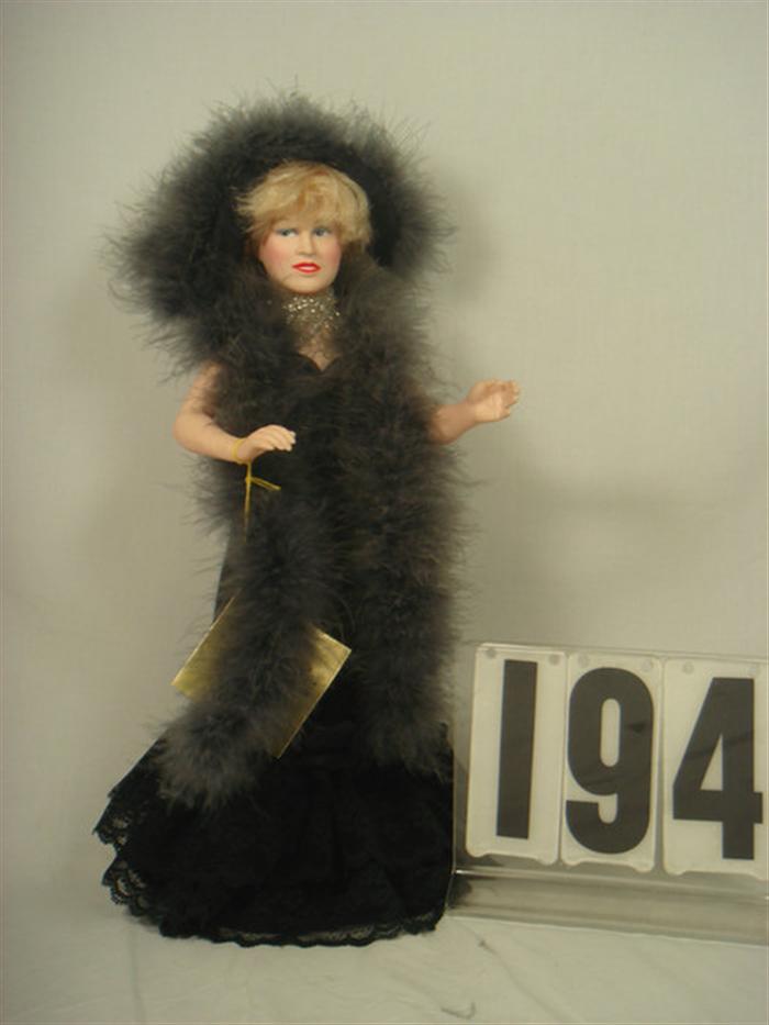 Appraisal: Effanbee Mae West Doll Vinyl doll inches tall made by