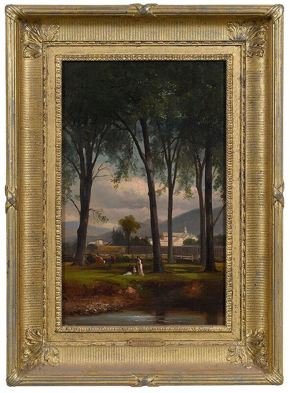 Appraisal: Benjamin Champney American - Jackson New Hampshire signed lower left