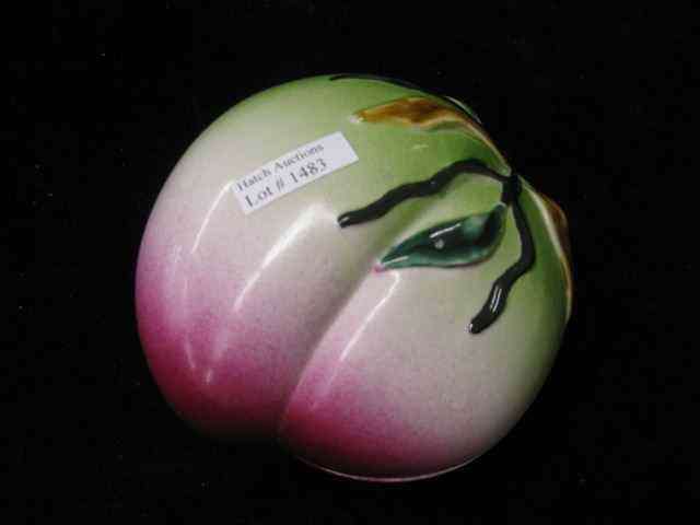 Appraisal: Oriental Figural Porcelain Box fruit '' x ''