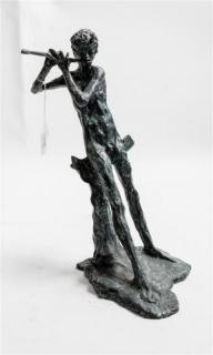 Appraisal: Augusto Murer Italian - Untitled Faun bronze edition x x