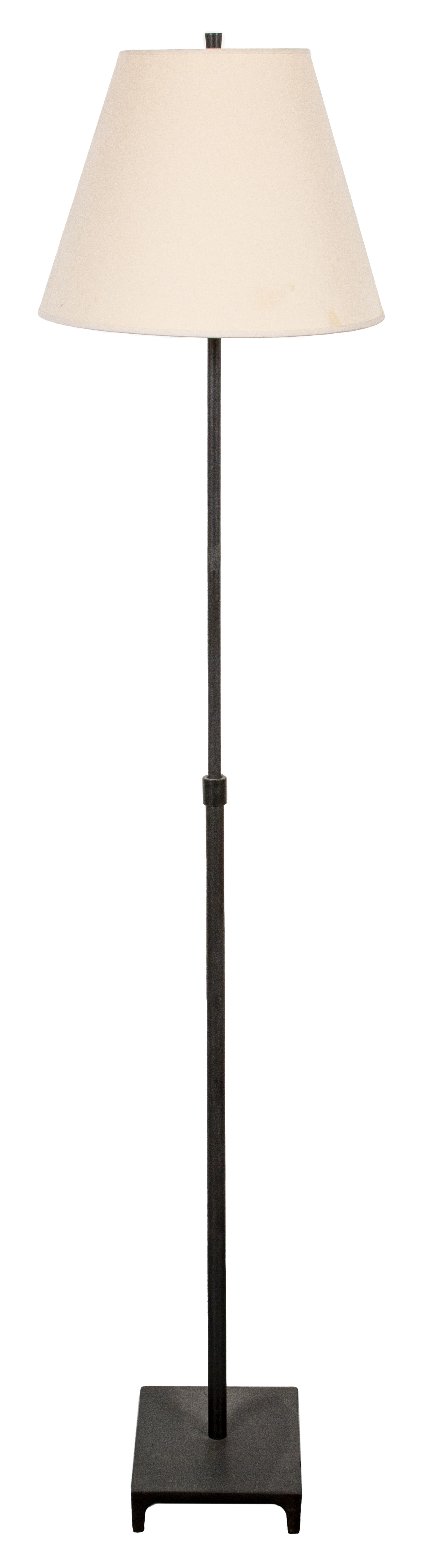 Appraisal: MODERN ADJUSTABLE FLOOR LAMP Modern adjustable floor lamp with shade