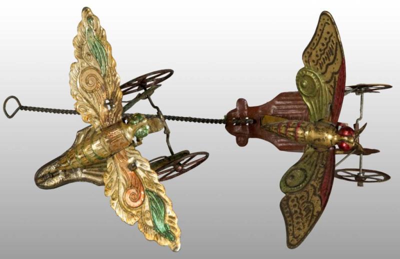 Appraisal: Lot of Tin Butterfly Toys Description German Smallest is missing