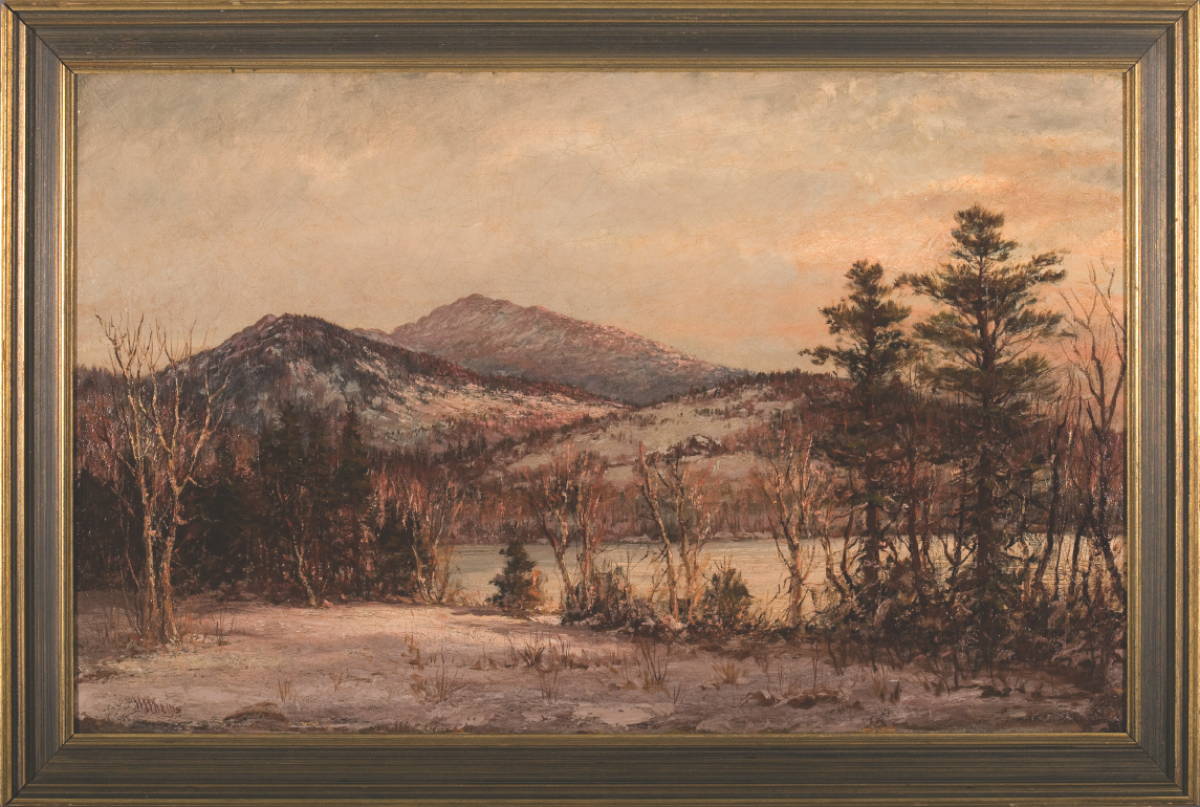 Appraisal: WILLIAM PRESTON PHELPS AMERICAN - MOUNT MONDADNOCK ON A WINTER'S