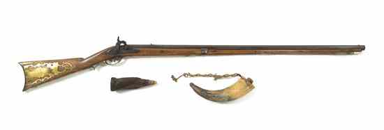 Appraisal: An American Percussion Cap Musket R Ashmore mid- th century