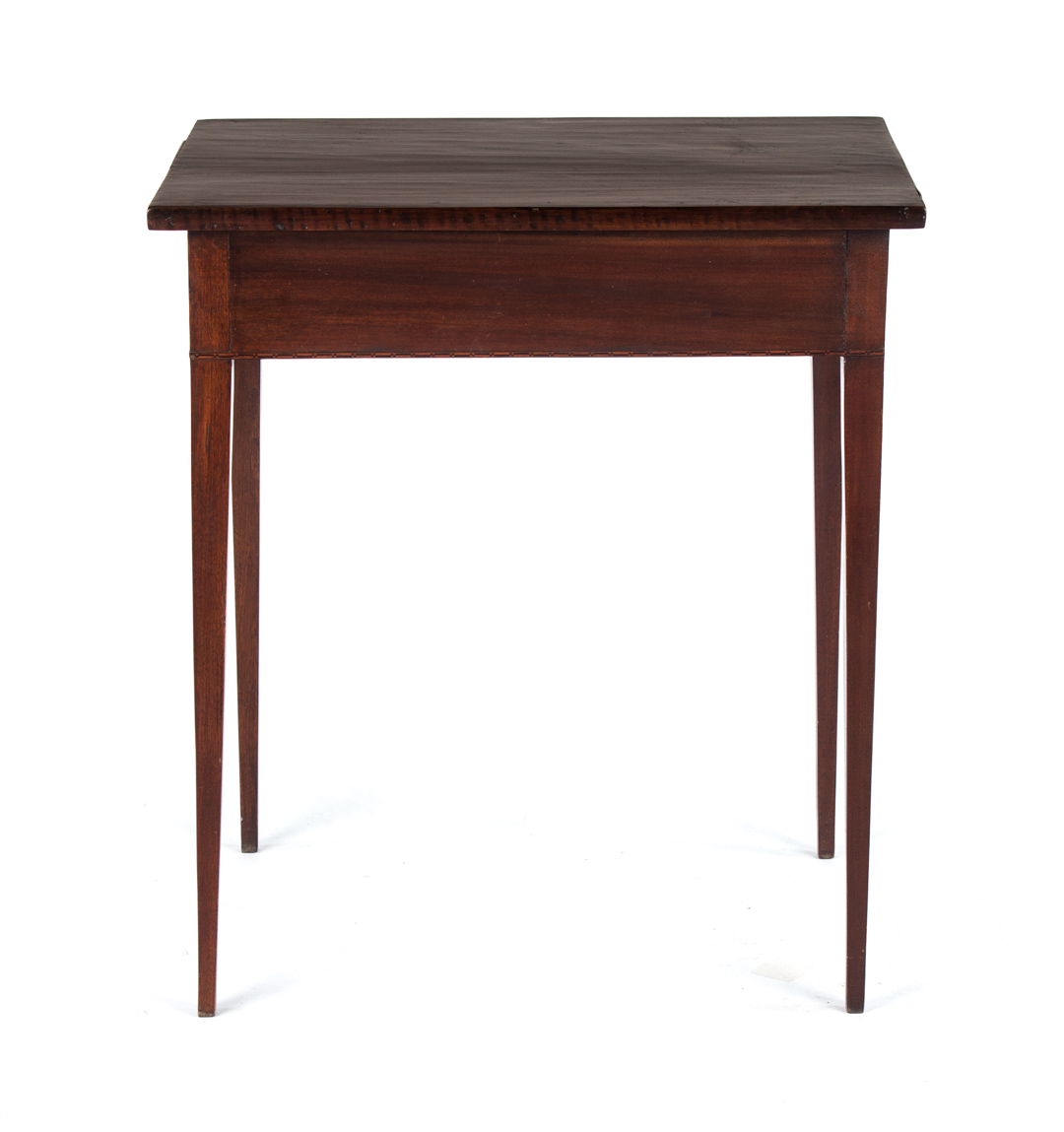 Appraisal: Centennial Federal style walnut stand flat top with applied edge