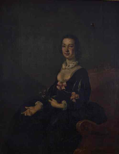 Appraisal: Richard Wilson RA - PORTRAIT OF A LADYprobably Miss Mary