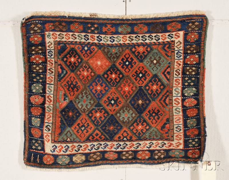 Appraisal: Kurd Bagface Northwest Persia late th century brown oxidation ft