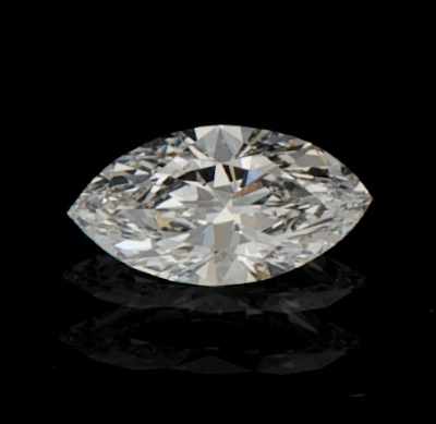 Appraisal: An Unmounted ct Marquise Brilliant Cut Diamond GIA Report GIA