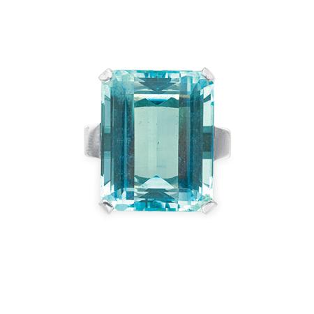 Appraisal: Aquamarine Ring Estimate -