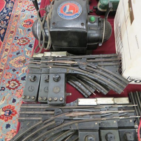 Appraisal: Train Lot of Track Transformers Lionel switches etc