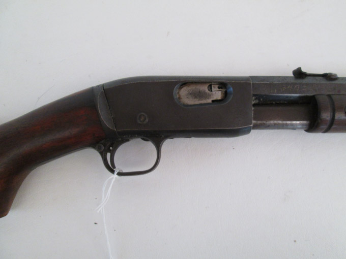 Appraisal: REMINGTON MODEL SLIDE ACTION RIFLE s l or lr caliber