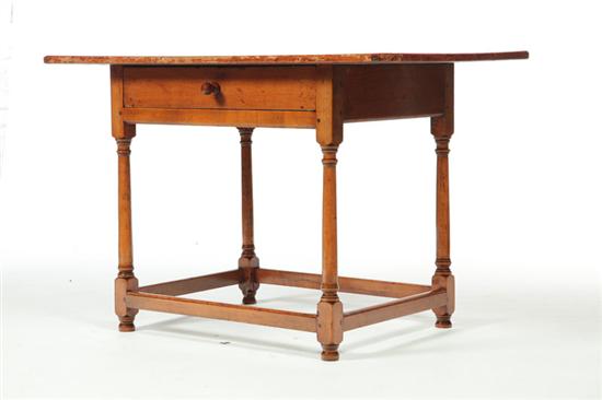 Appraisal: QUEEN ANNE WORK OR TAVERN TABLE New England nd half-