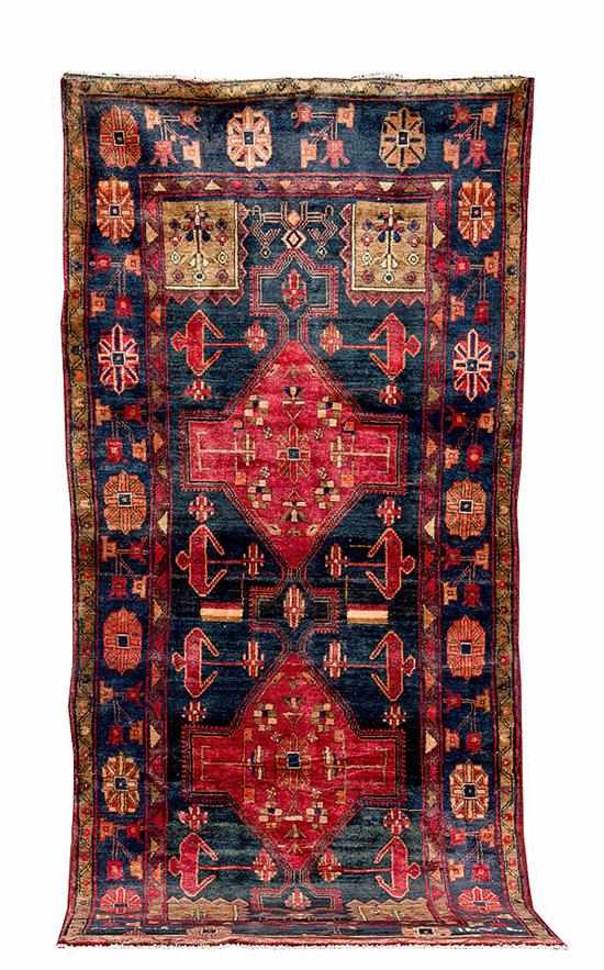 Appraisal: Persian N W Village carpet ' '' x ' ''