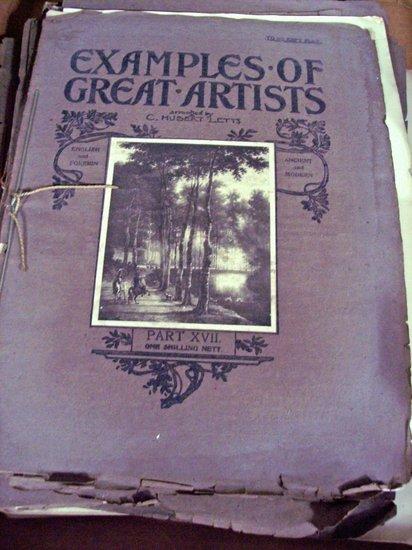 Appraisal: Examples of Great Artists volumes The Hundred Best Pictures volumes