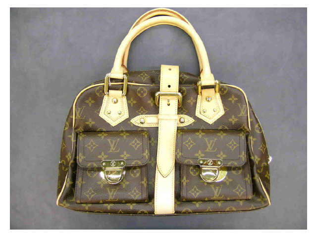 Appraisal: Louis Vuitton Monogram handbag Manhattan GM in very good condition