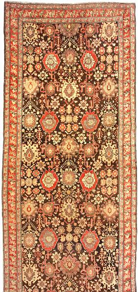 Appraisal: A Karabagh long carpet Caucasus late th century size approximately