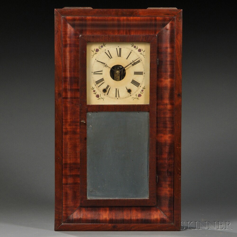 Appraisal: Brewster Ingraham Eight-day Shelf Clock Bristol Connecticut with a Roman