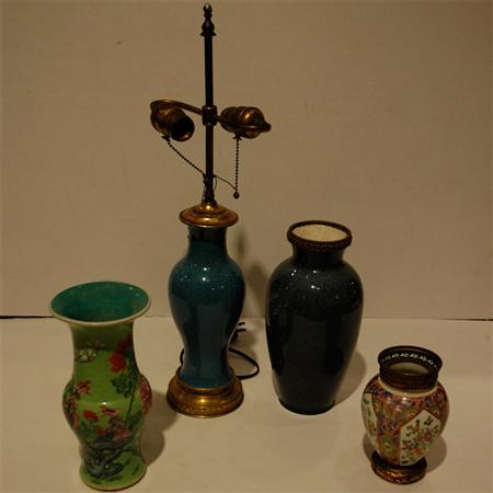 Appraisal: Group of Chinese Porcelain Vases Estimate -