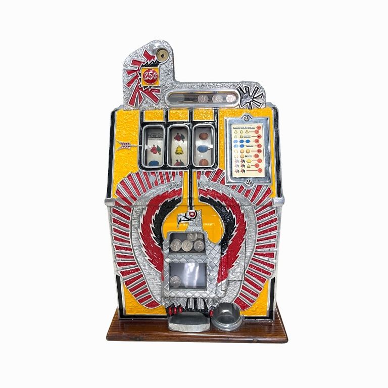 Appraisal: Vintage Ware Eagle Mills cent Slot Machine Vintage Ware Eagle