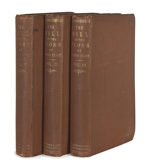 Appraisal: ELIOT GEORGE The Mill on the Floss volumes vo publisher's