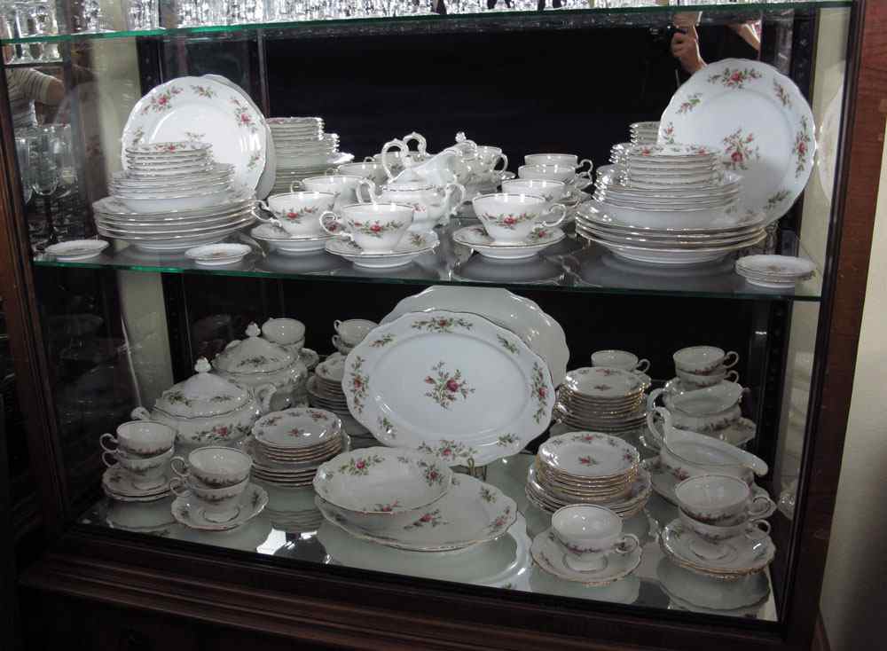 Appraisal: LARGE JOHANN HAVILAND BAVARIAN CHINA SERVICE Complete for approx pieces