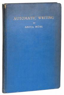 Appraisal: M hl Anita Automatic Writing Dresden First English Edition Publisher