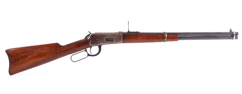 Appraisal: Winchester Mod - WCF Saddle Ring Carbine For auction in