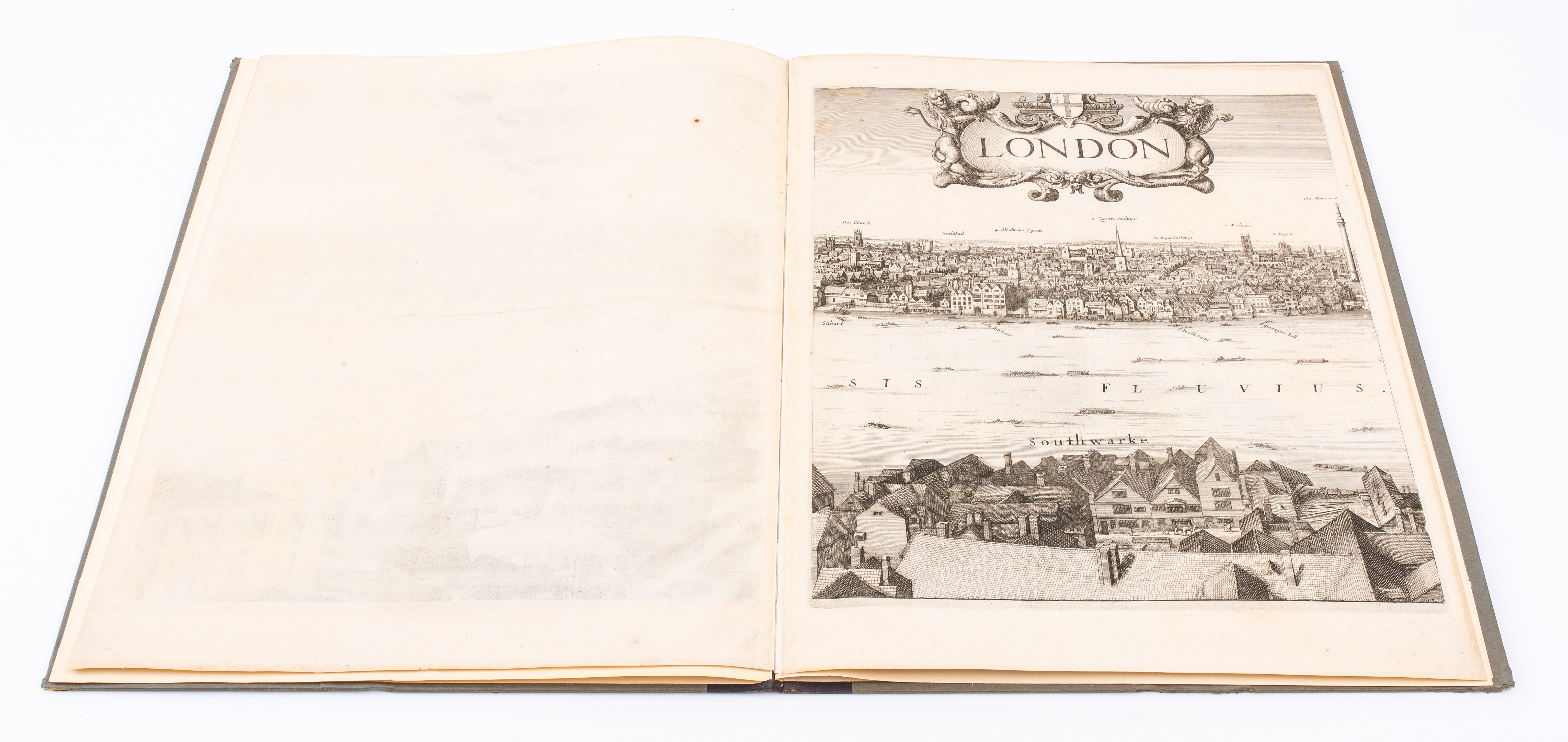 Appraisal: WENCESLAUS HOLLAR BIRD'S-EYE VIEW OF LONDON Wencelaus Hollar Czech -