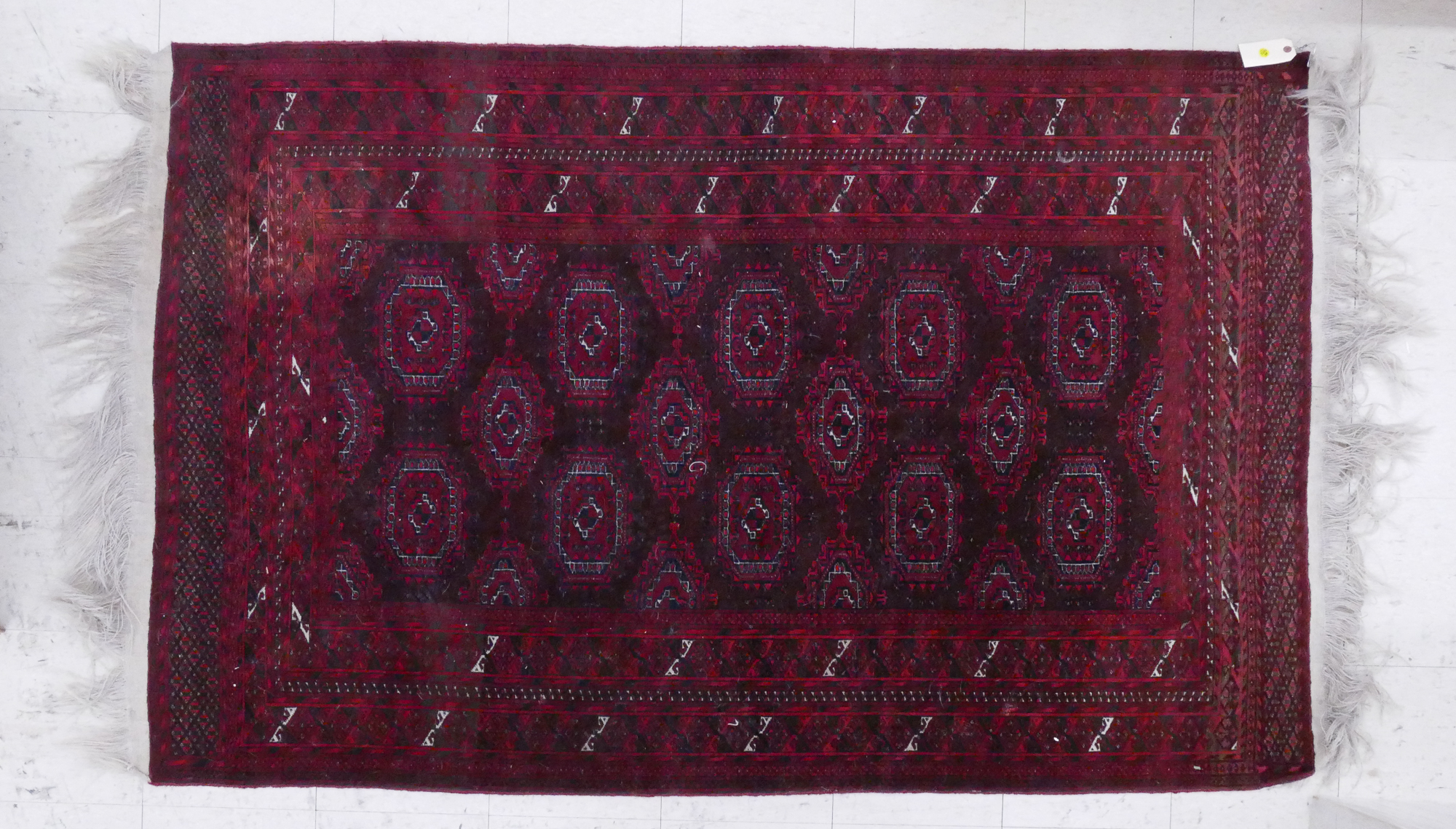 Appraisal: Turkish Bokhara Oriental Rug- ' '' x '