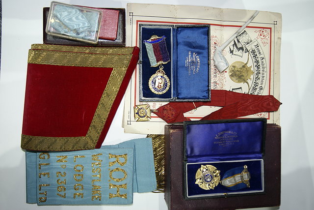 Appraisal: A COLLECTION OF ROYAL AND ANCIENT ORDER OF THE BUFFALOES