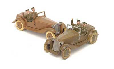 Appraisal: Britains - Set - Army Staff Car version comprising Khaki