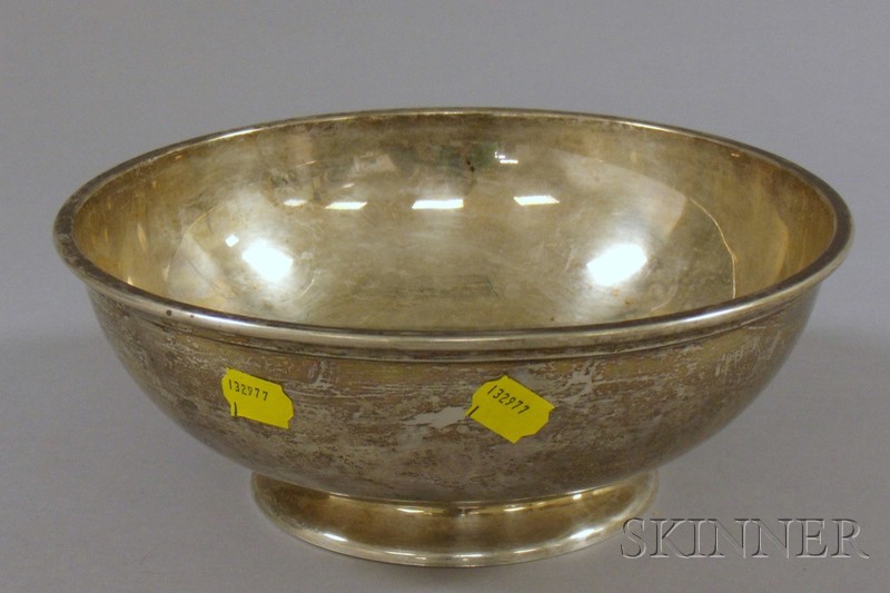 Appraisal: Richard Dimes Sterling Silver Bowl approx troy oz