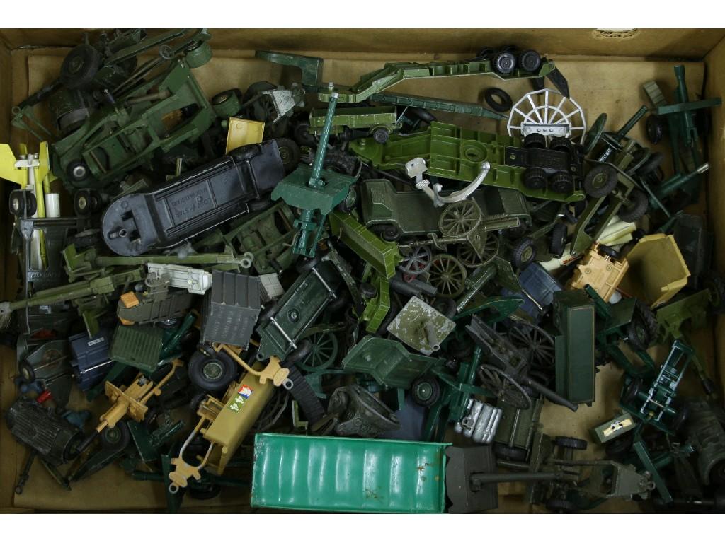 Appraisal: Quantity of Military implements and trailers etc