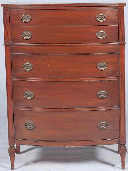 Appraisal: Cincinnati Chest of Drawers th century a chest of drawers