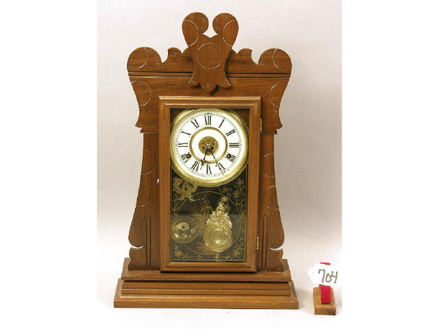 Appraisal: Nice New Haven Clock Company shelf clock -day time and