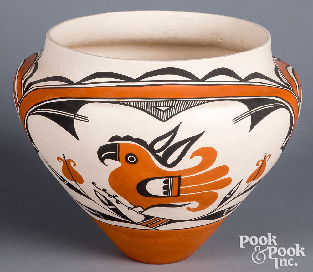 Appraisal: Darla Davis b large Acoma vessel Darla Davis b large