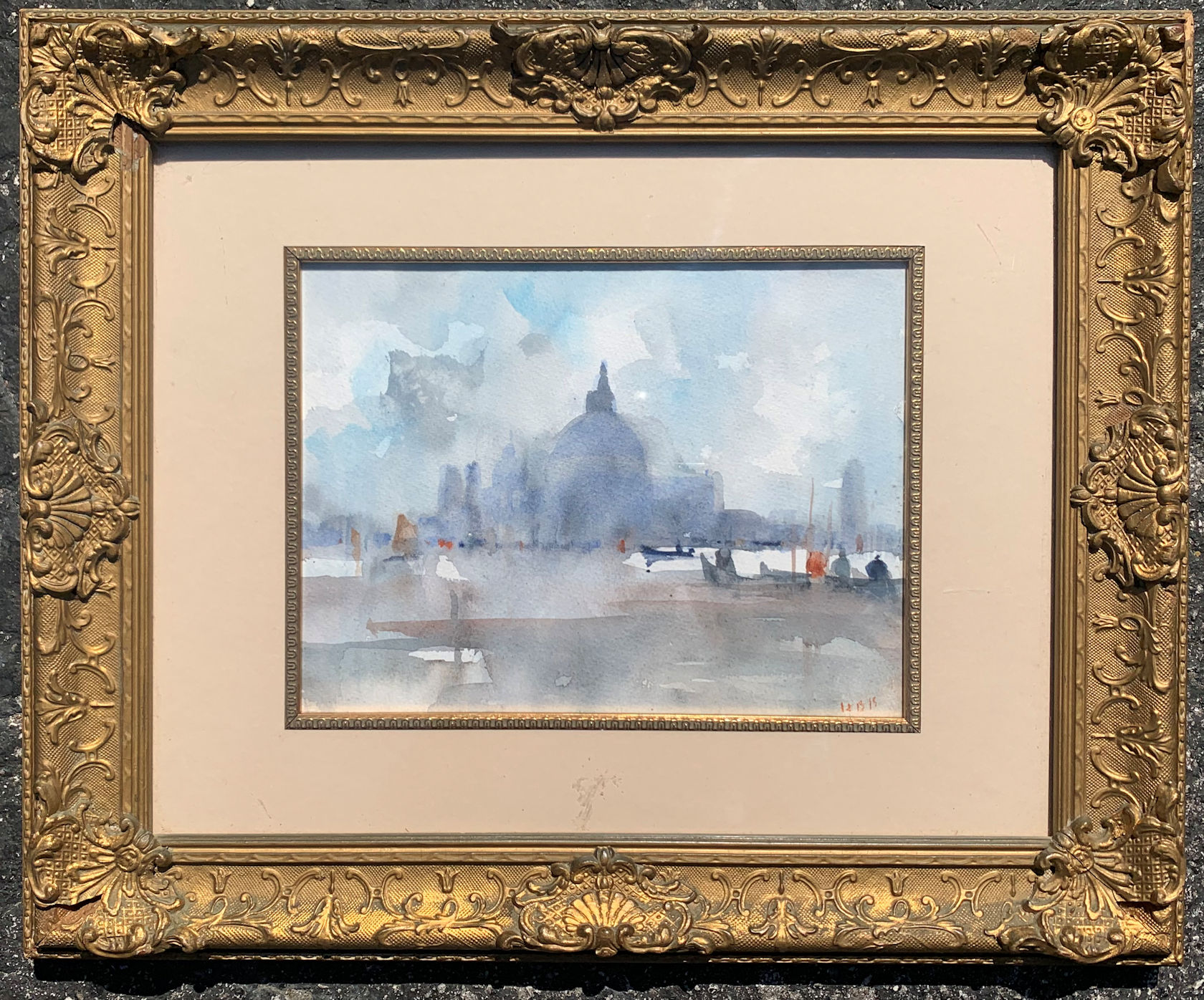 Appraisal: BRABAZON Hercules Brabazon British - ''Morning Mist in Istanbul'' Two