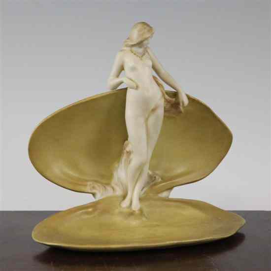 Appraisal: An Art Nouveau Royal Vienna porcelain figure of Venus standing