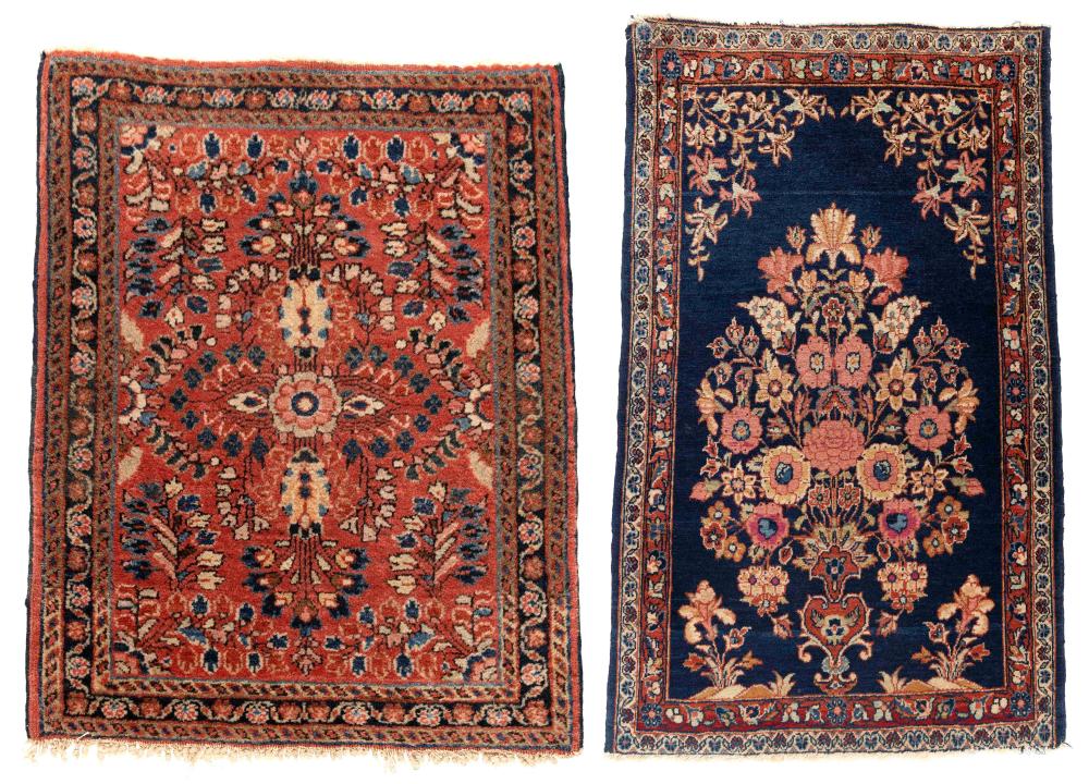 Appraisal: TWO ORIENTAL RUGS ' X ' AND ' X '