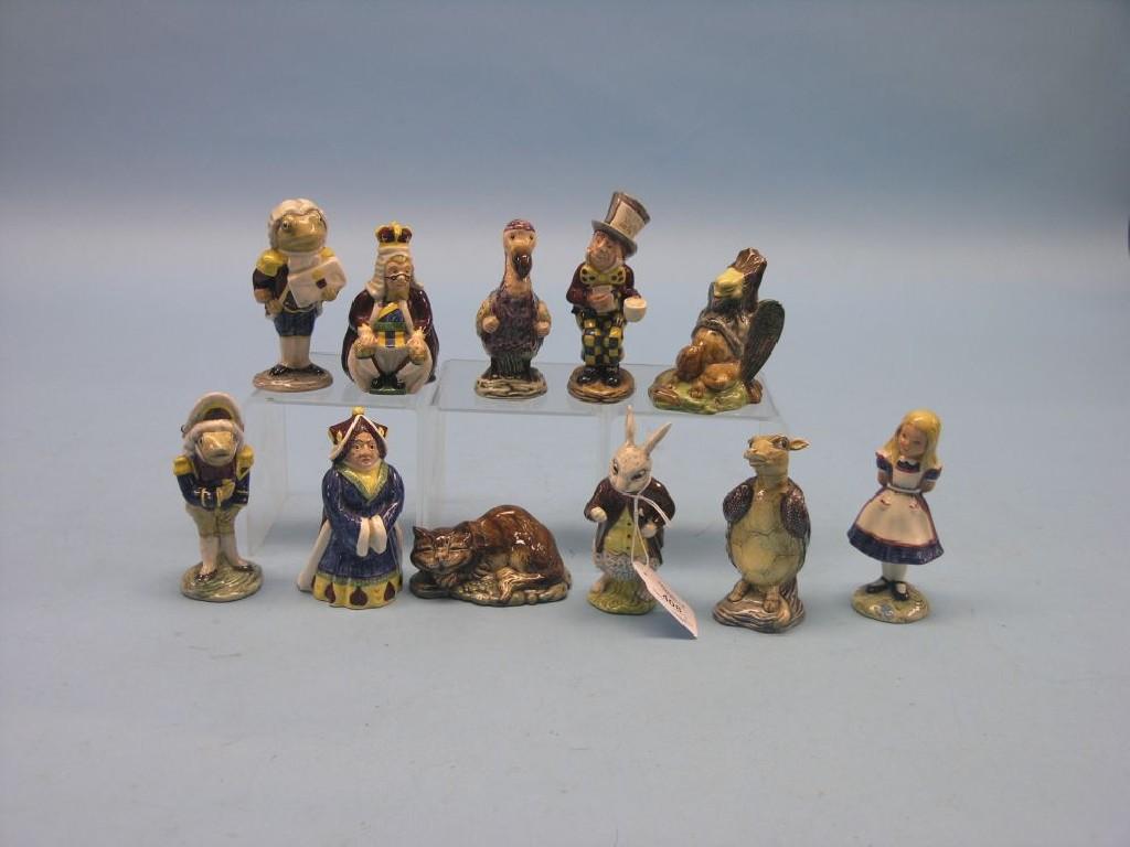 Appraisal: Royal Doulton after Beswick Alice Series eleven named characters