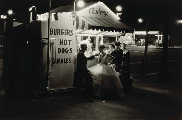 Appraisal: William Claxton American born Hot Dog Stand Los Angeles a