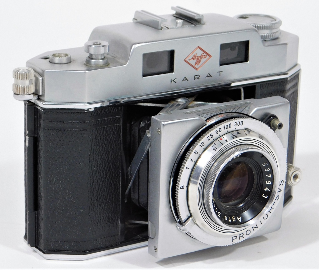 Appraisal: AGFA KARAT IV SOLINAR LENS MM F Agfa Karat IV