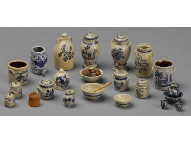 Appraisal: Lot of Jane Graber Pottery MN Twenty three pieces of